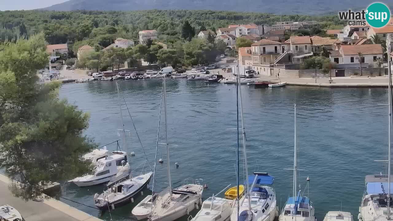 Livecam Vrboska marina | Hvar island | Dalmatia