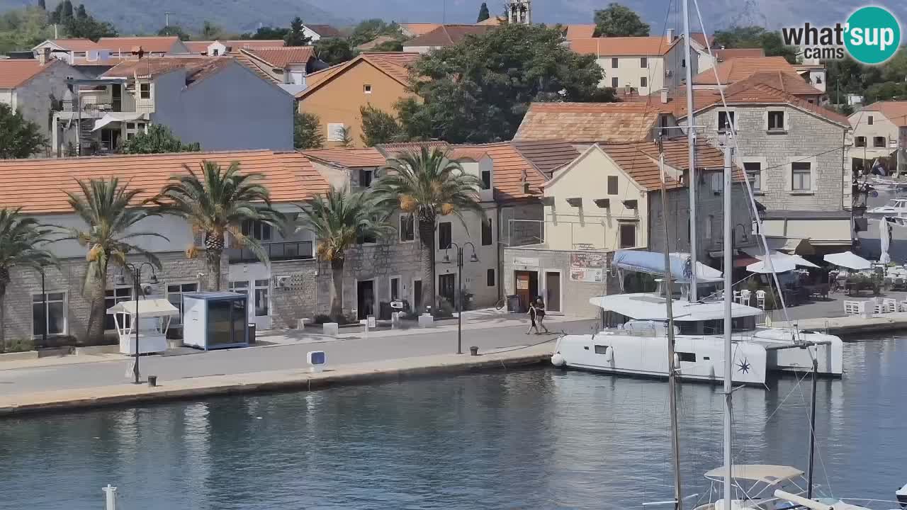 Livecam Vrboska marina | Hvar island | Dalmatia