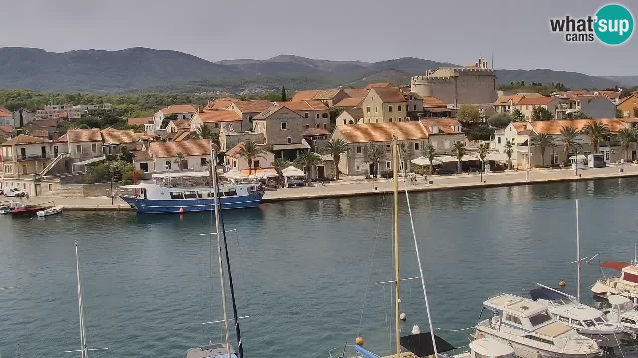 Livecam Hvar Vrboska marina | Île de Hvar | Dalmatia