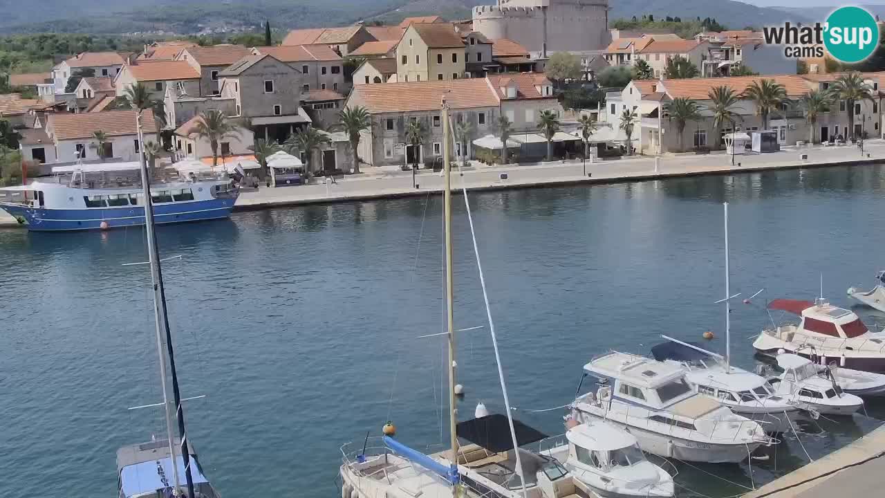Livecam Hvar Vrboska marina | Île de Hvar | Dalmatia