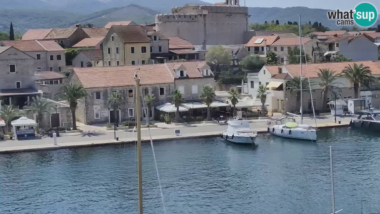 Webcam Vrboska marina | Hvar Insel | Dalmatien