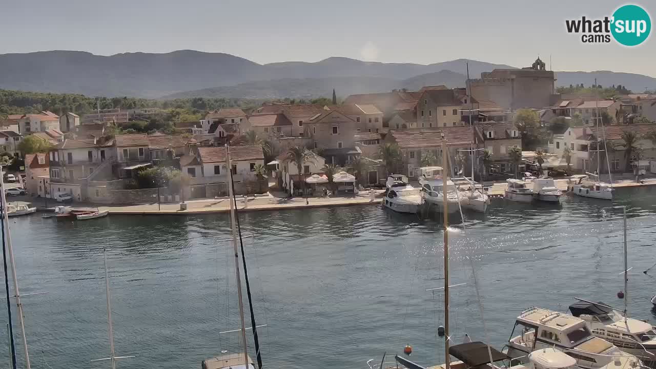Web kamera Hvar Vrboska marina | otok Hvar | Dalmacija