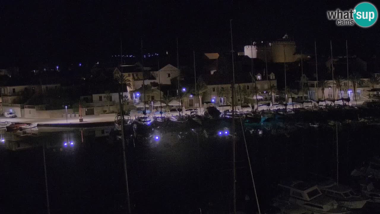 Webcam Vrboska marina | Hvar Insel | Dalmatien