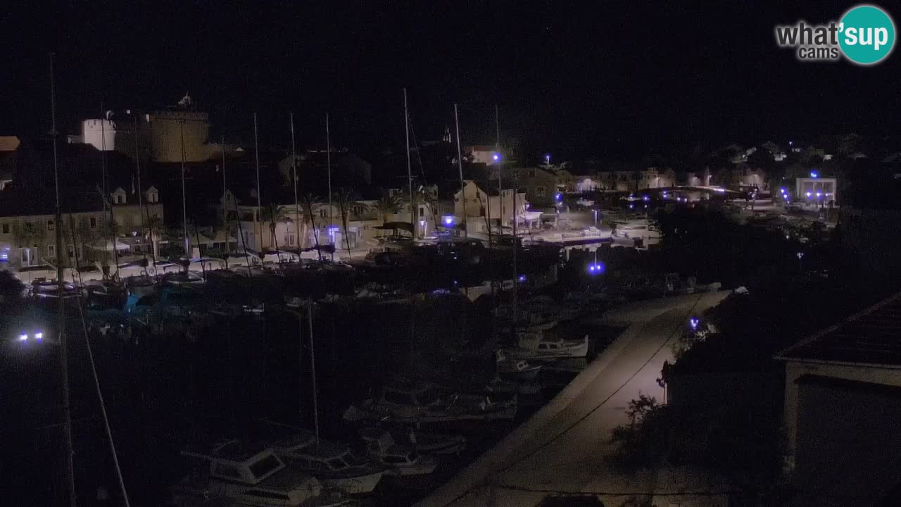 Livecam Hvar Vrboska marina | Île de Hvar | Dalmatia