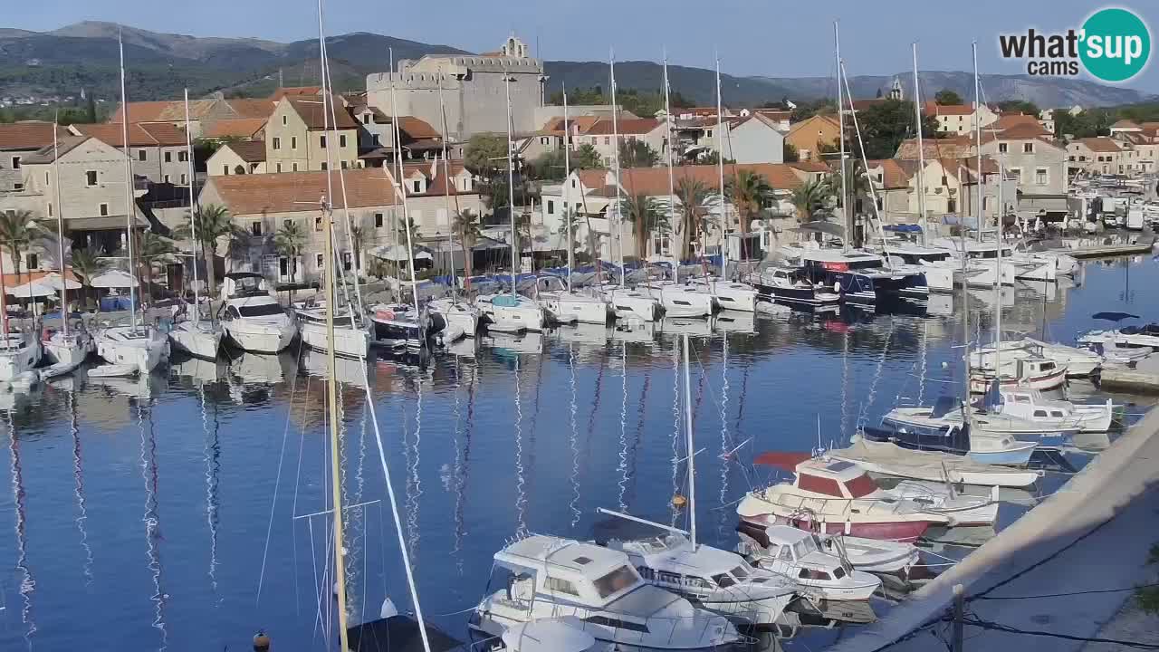Livecam Hvar Vrboska marina | Île de Hvar | Dalmatia