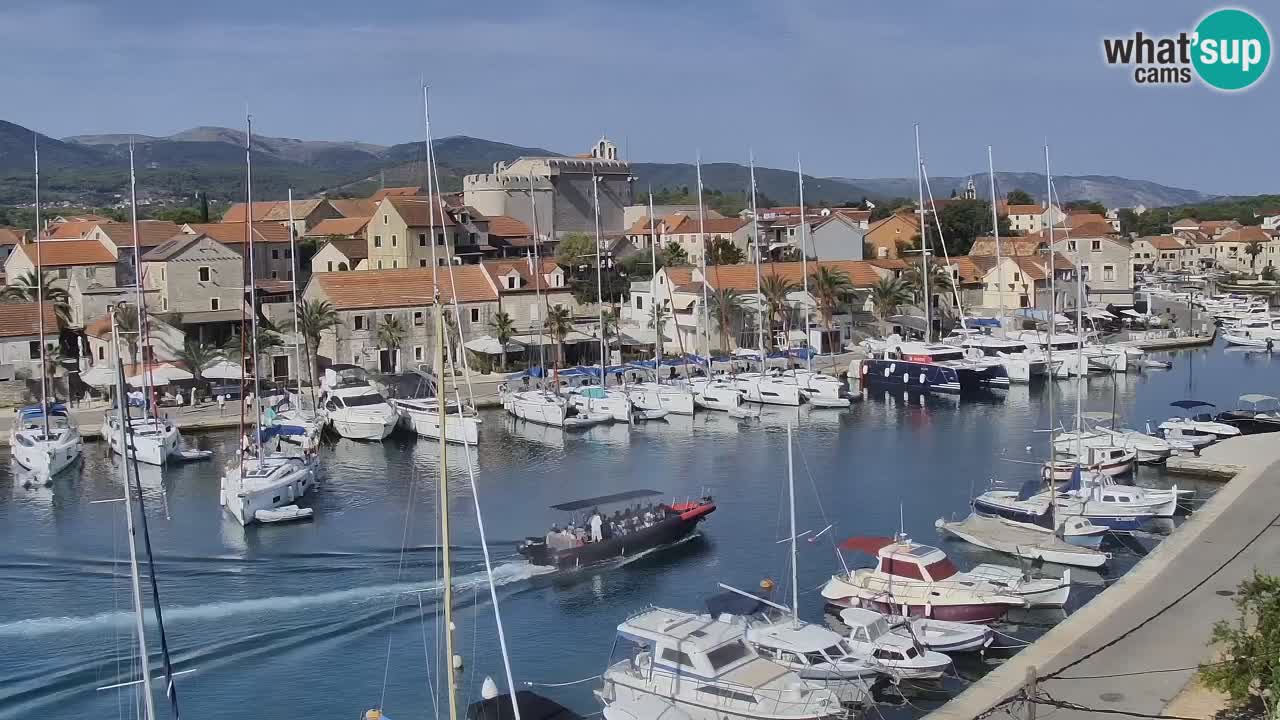 Livecam Hvar Vrboska marina | Île de Hvar | Dalmatia