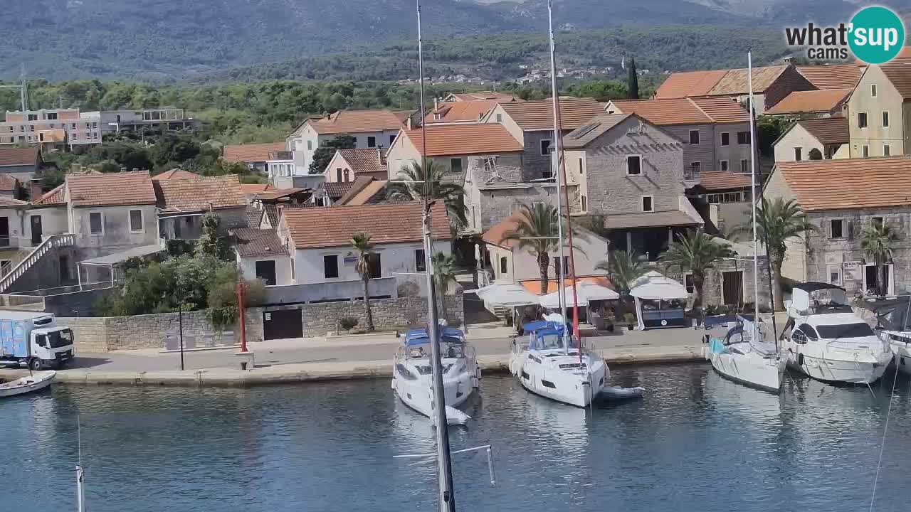Livecam Hvar Vrboska marina | Île de Hvar | Dalmatia