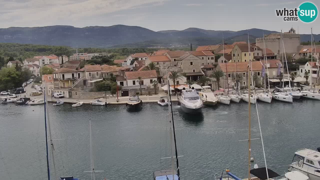 Web kamera Hvar Vrboska marina | otok Hvar | Dalmacija