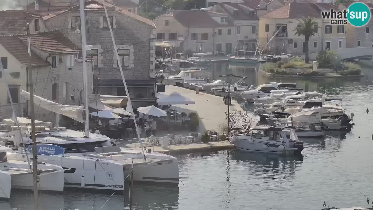 Livecam Hvar Vrboska marina | Île de Hvar | Dalmatia