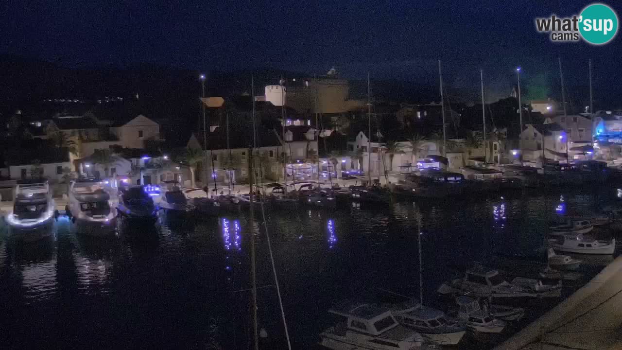 Webcam Hvar Vrboska marina | Dalmazia
