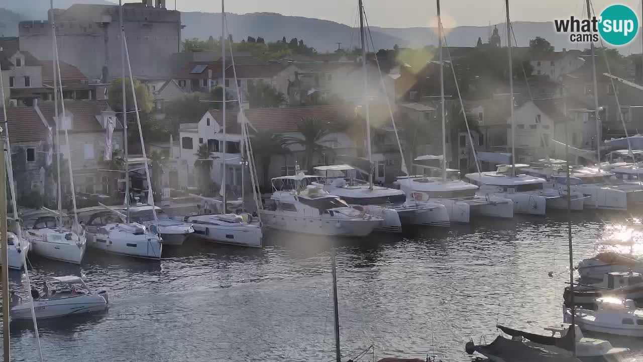 Webcam Vrboska marina | Hvar Insel | Dalmatien