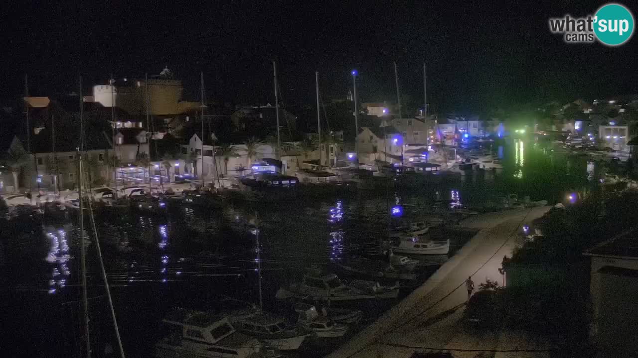 Webcam Vrboska marina | Hvar Insel | Dalmatien