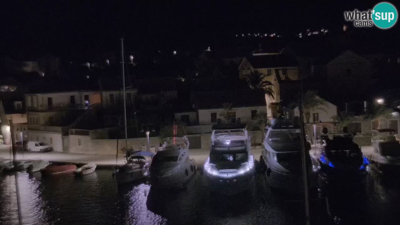 Livecam Hvar Vrboska marina | Île de Hvar | Dalmatia