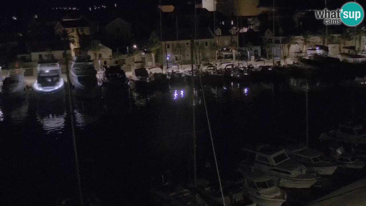 Webcam Vrboska marina | Hvar Insel | Dalmatien