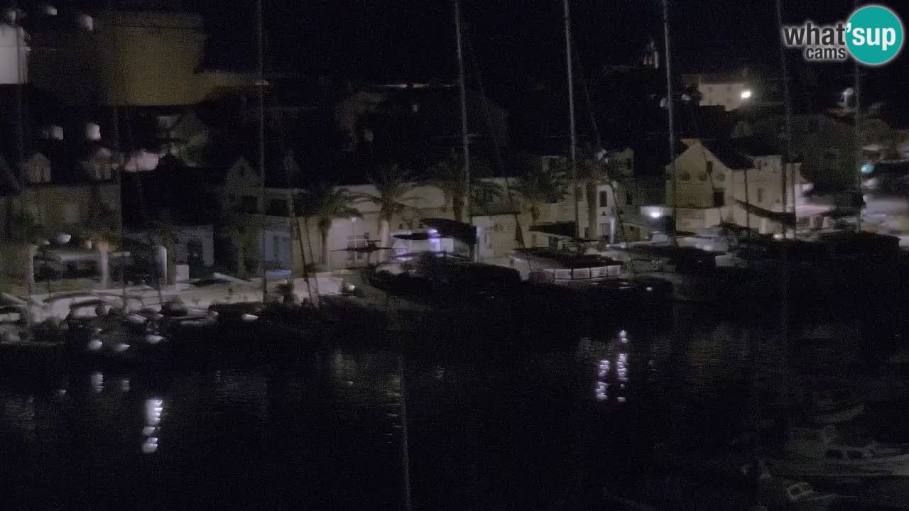 Webcam Vrboska marina | Hvar Insel | Dalmatien