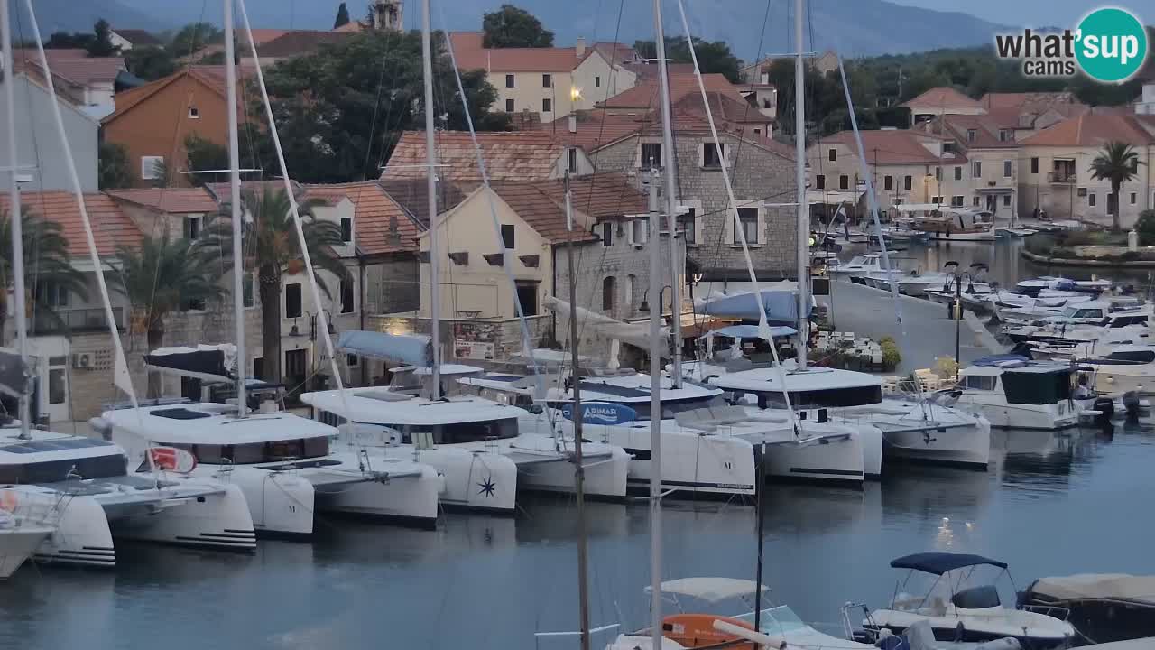 Livecam Vrboska marina | Hvar island | Dalmatia