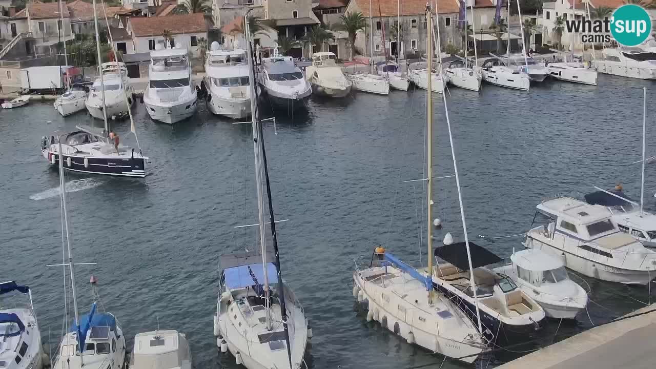 Livecam Vrboska marina | Hvar island | Dalmatia