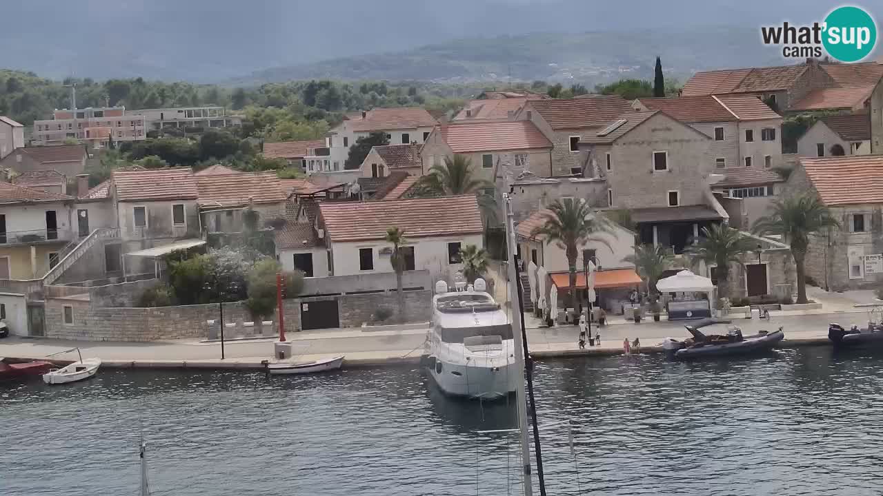 Livecam Hvar Vrboska marina | Île de Hvar | Dalmatia