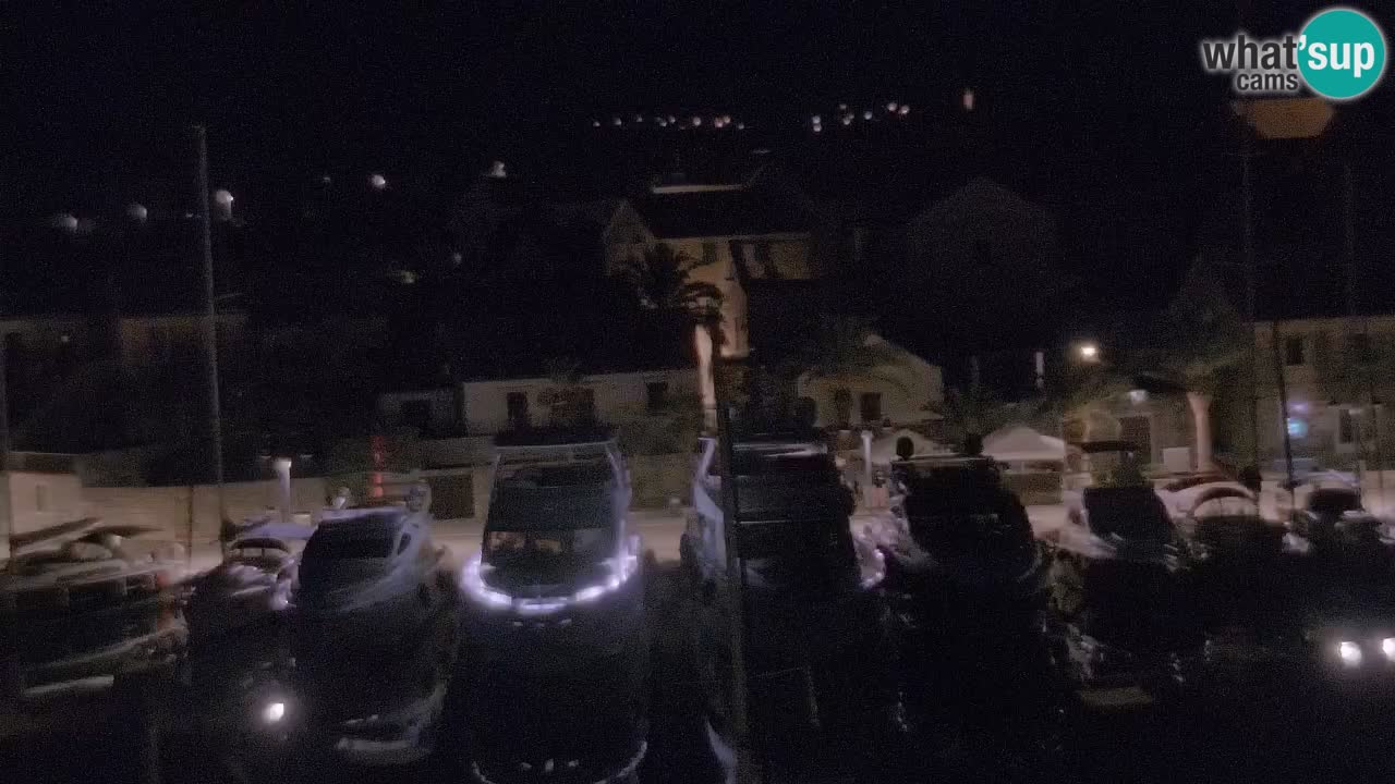 Livecam Hvar Vrboska marina | Île de Hvar | Dalmatia