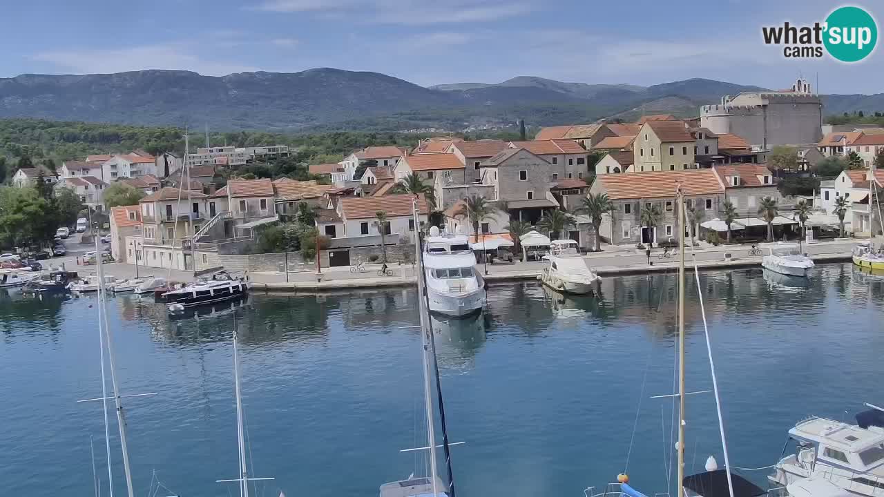 Livecam Vrboska marina | Hvar island | Dalmatia