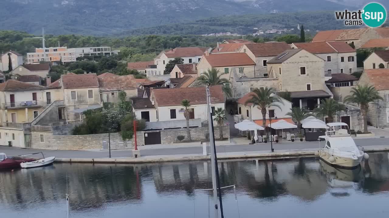 Webcam Vrboska marina | Hvar Insel | Dalmatien