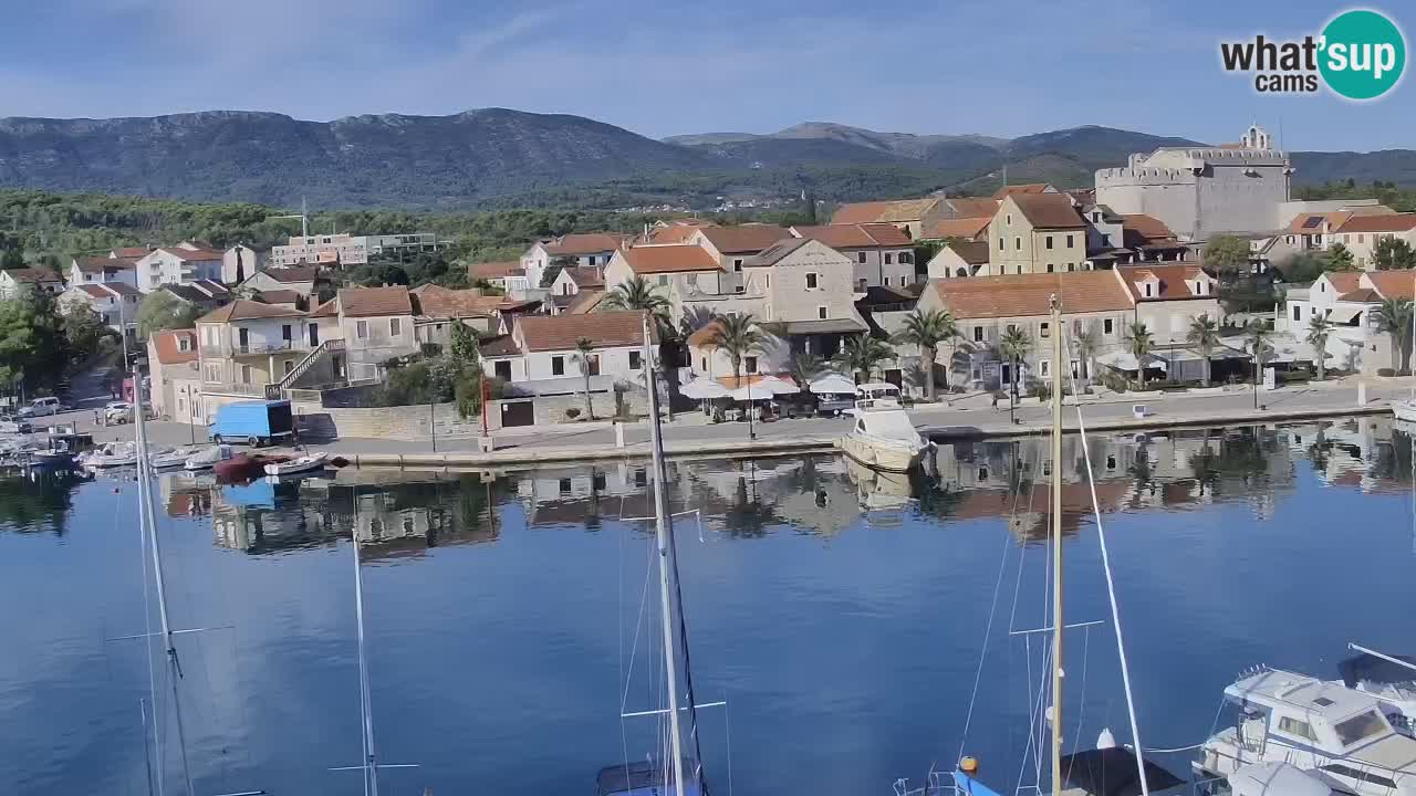 Livecam Vrboska marina | Hvar island | Dalmatia