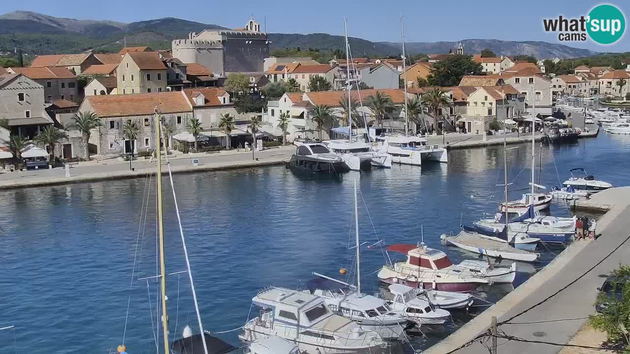Web kamera Hvar Vrboska marina | otok Hvar | Dalmacija