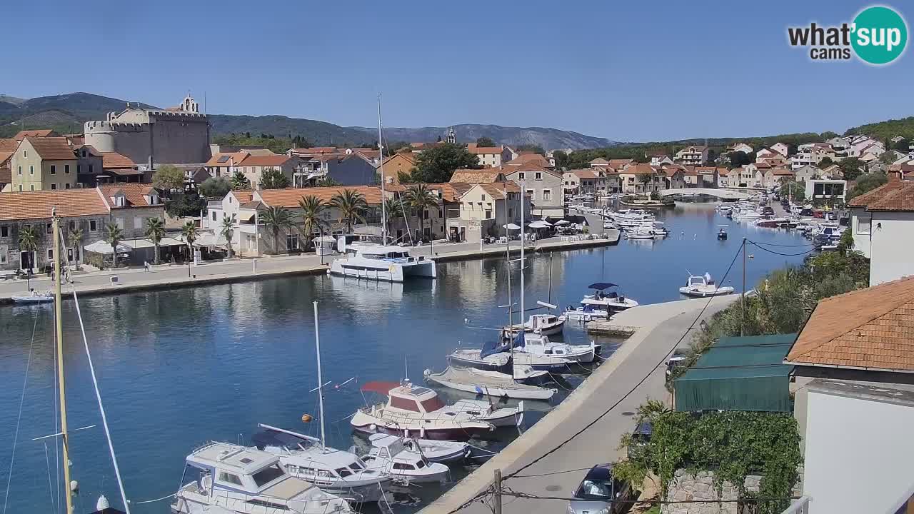 Livecam Vrboska marina | Hvar island | Dalmatia