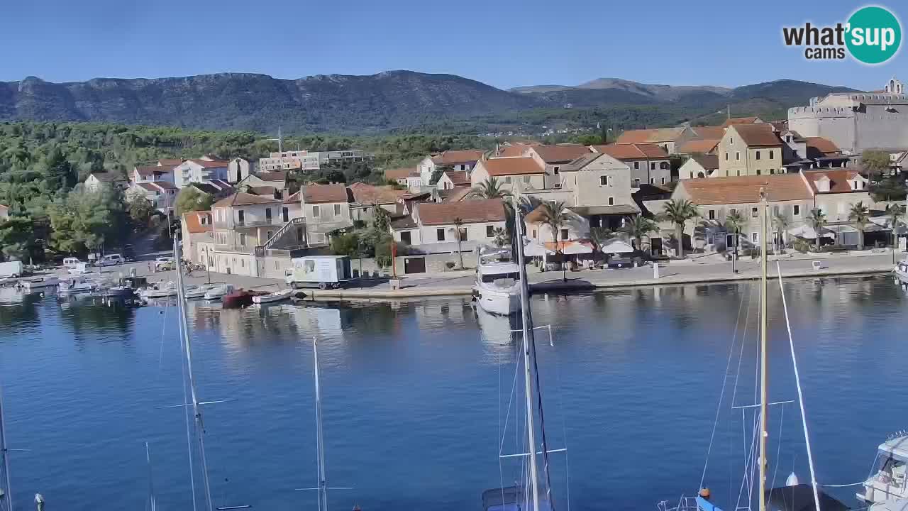 Webcam Vrboska marina | Hvar Insel | Dalmatien