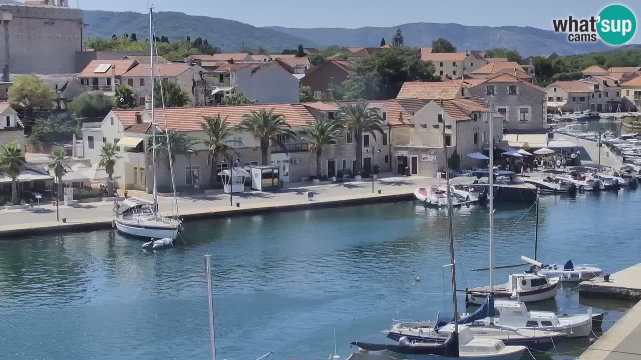Webcam Vrboska marina | Hvar Insel | Dalmatien