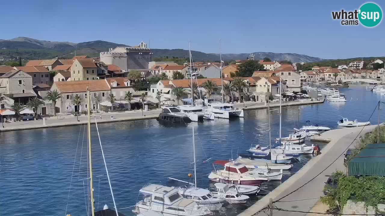 Webcam Hvar Vrboska marina | Dalmazia