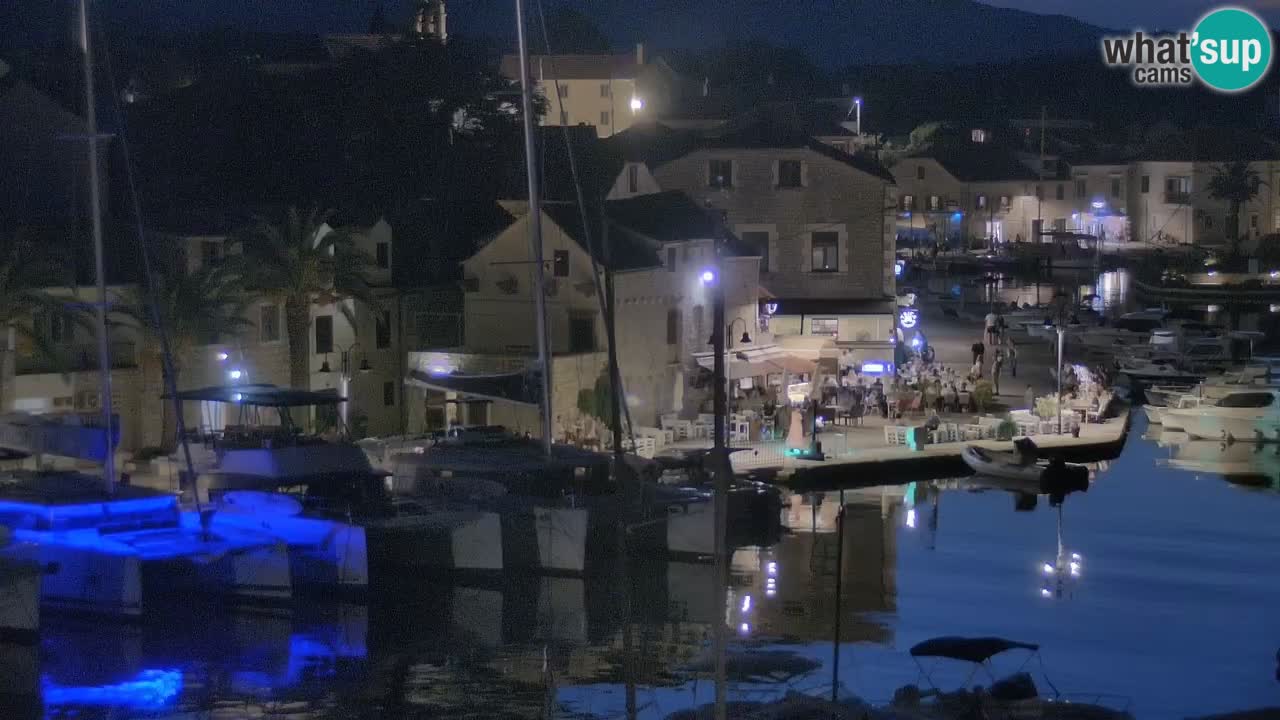 Livecam Hvar Vrboska marina | Île de Hvar | Dalmatia