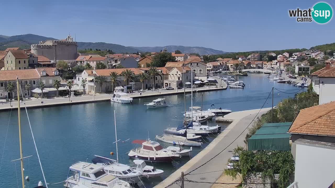 Livecam Hvar Vrboska marina | Île de Hvar | Dalmatia