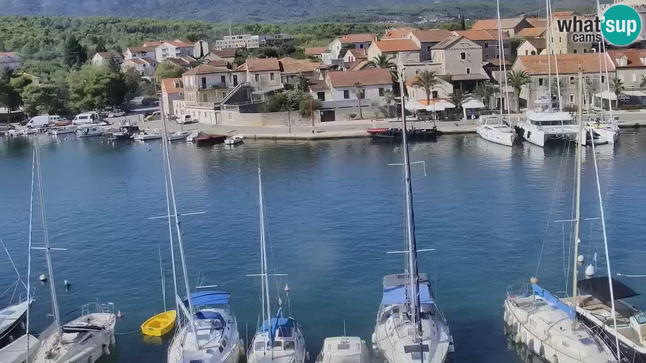 Web kamera Hvar Vrboska marina | otok Hvar | Dalmacija