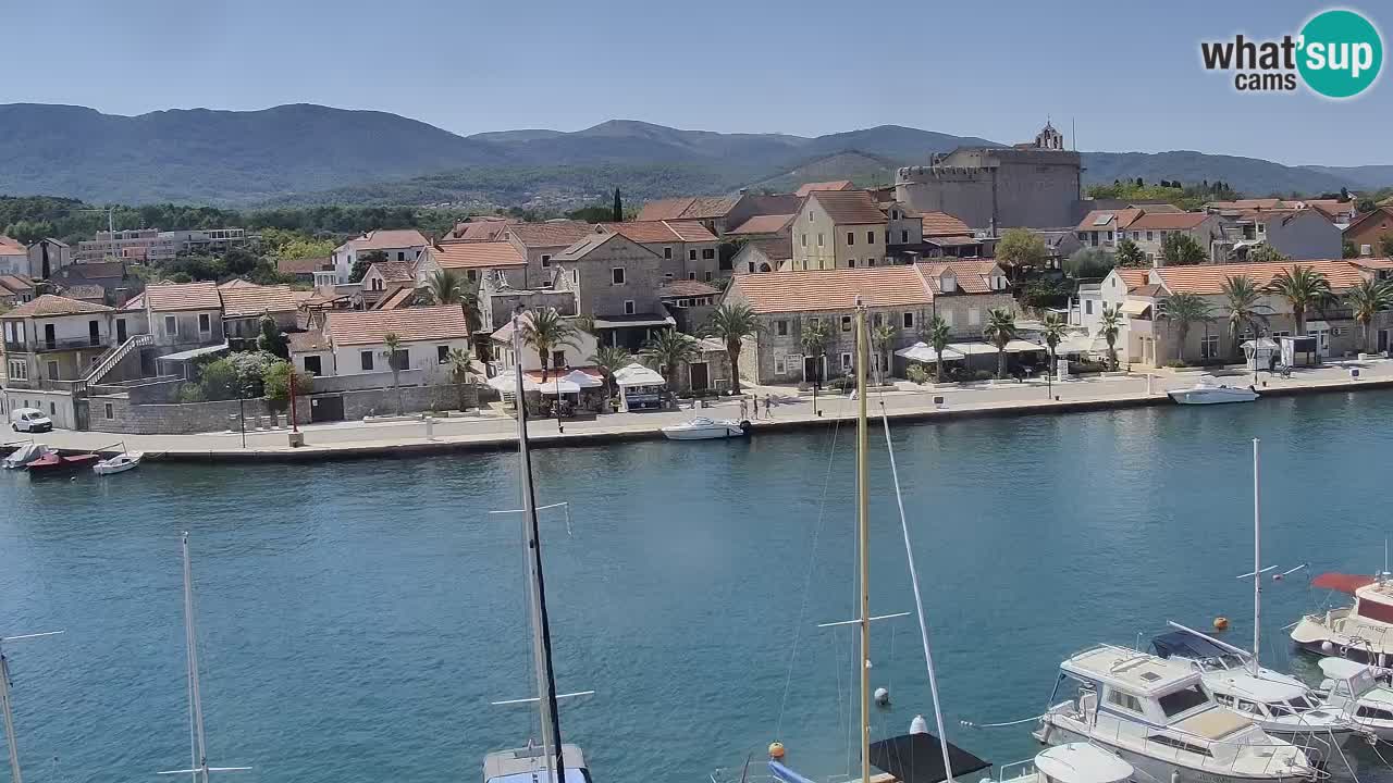 Web kamera Hvar Vrboska marina | otok Hvar | Dalmacija