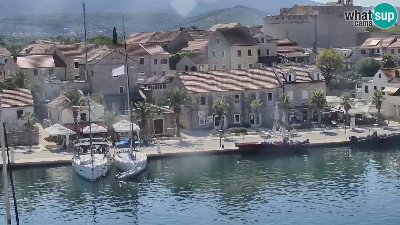 Livecam Vrboska marina | Hvar island | Dalmatia