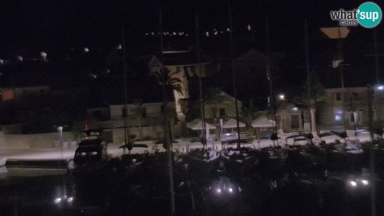 Webcam Vrboska marina | Hvar Insel | Dalmatien