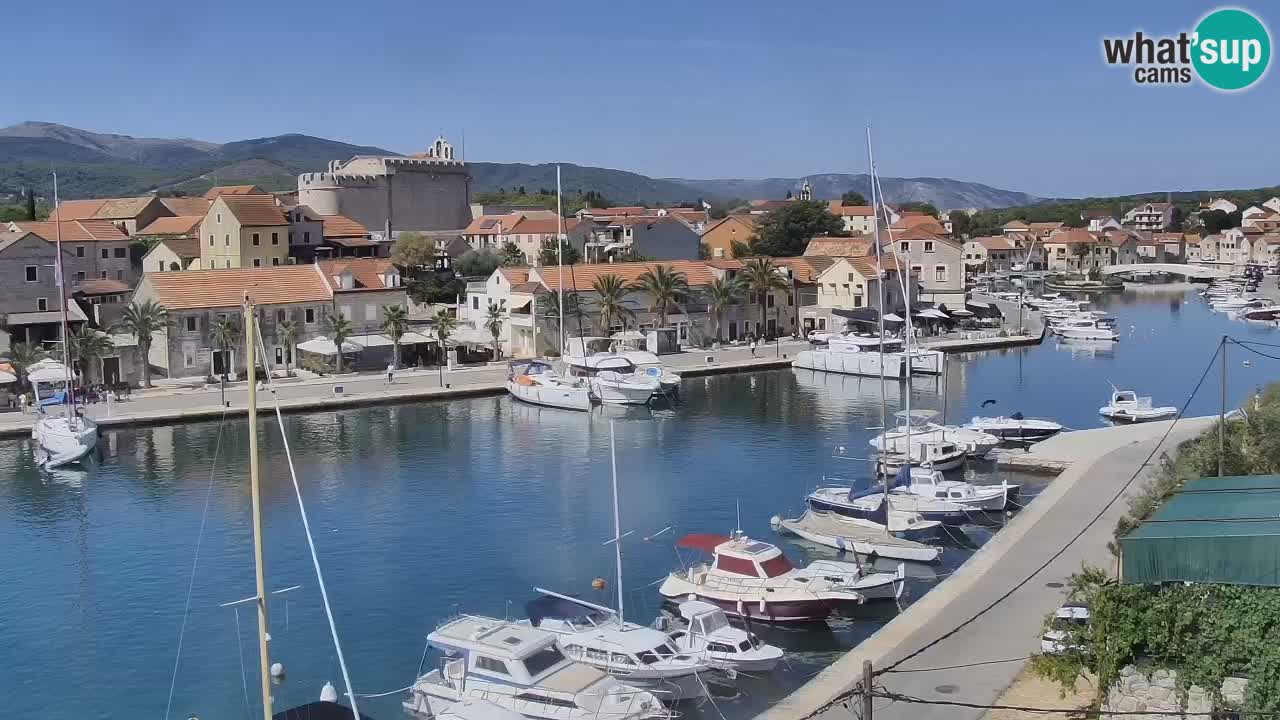 Webcam Vrboska marina | Hvar Insel | Dalmatien