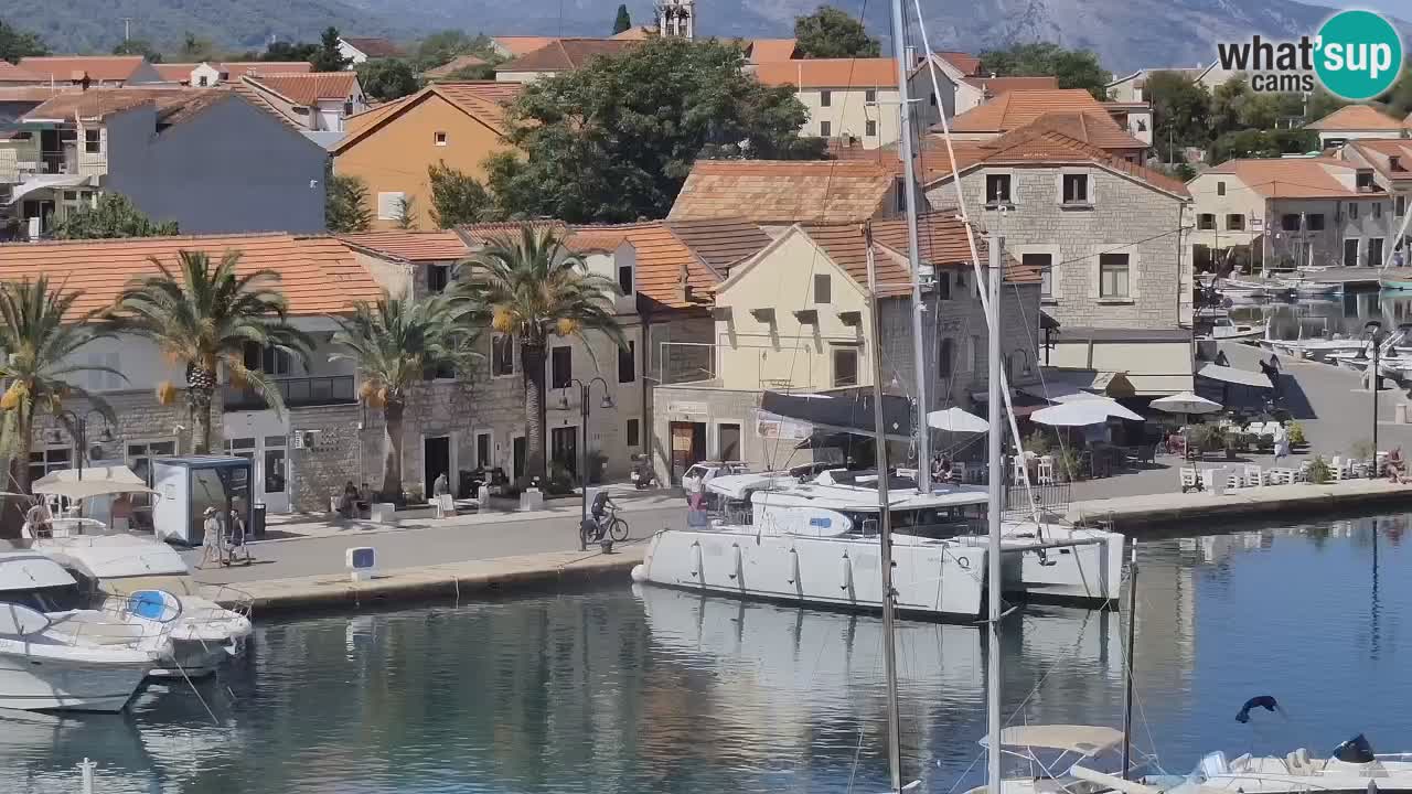 Web kamera Hvar Vrboska marina | otok Hvar | Dalmacija