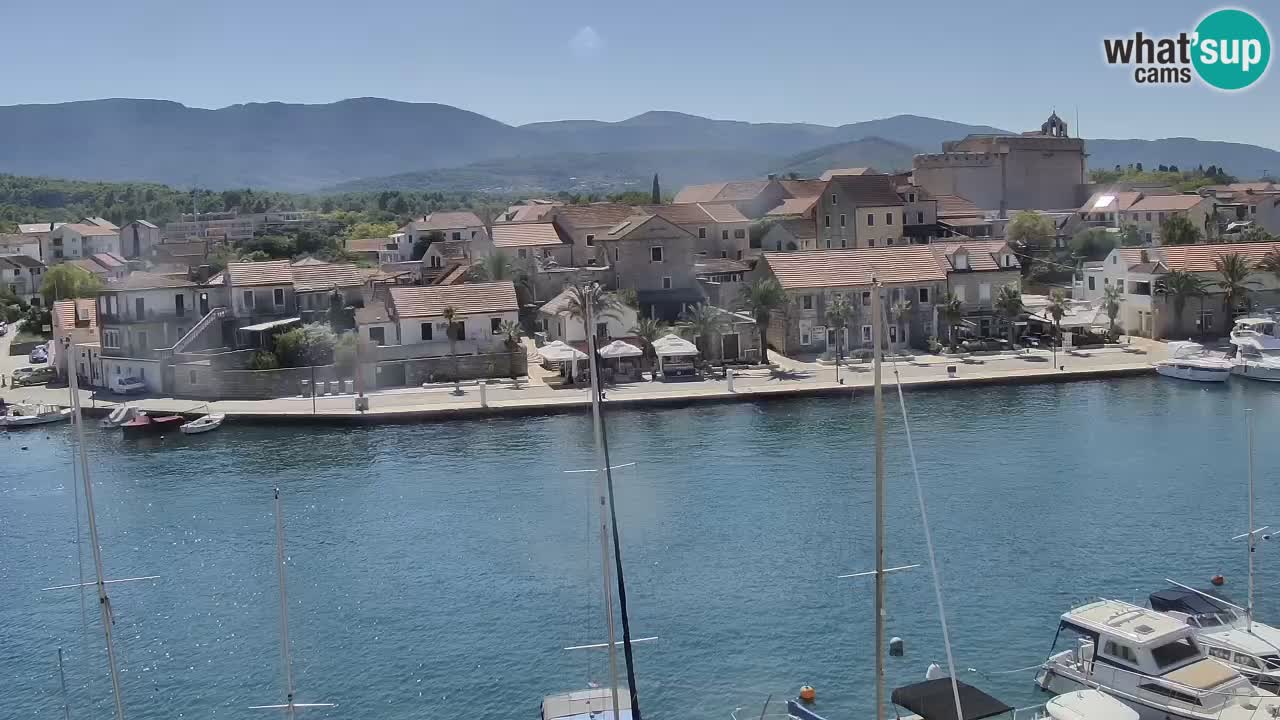 Web kamera Hvar Vrboska marina | otok Hvar | Dalmacija