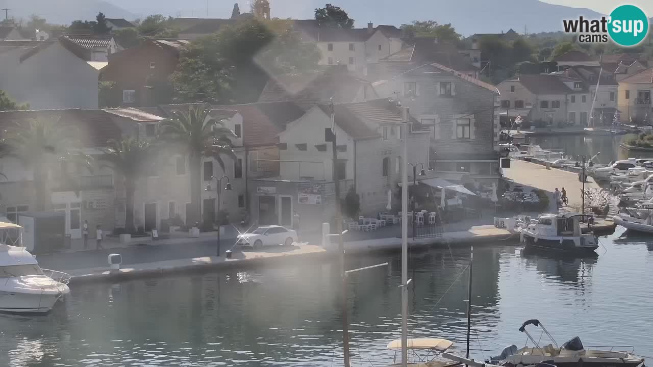 Webcam Hvar Vrboska marina | Dalmazia