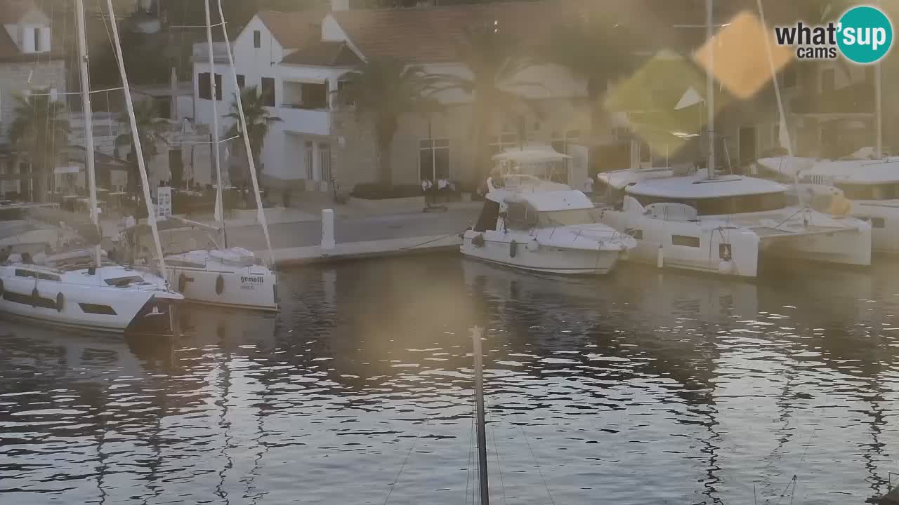 Webcam Vrboska marina | Hvar Insel | Dalmatien