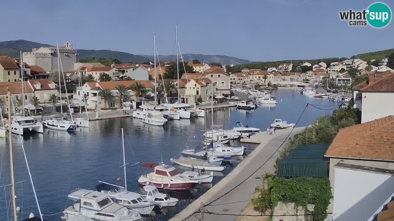 Webcam Hvar Vrboska marina | Dalmazia