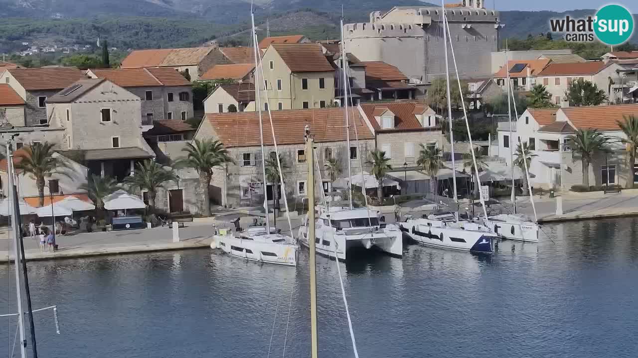 Livecam Vrboska marina | Hvar island | Dalmatia