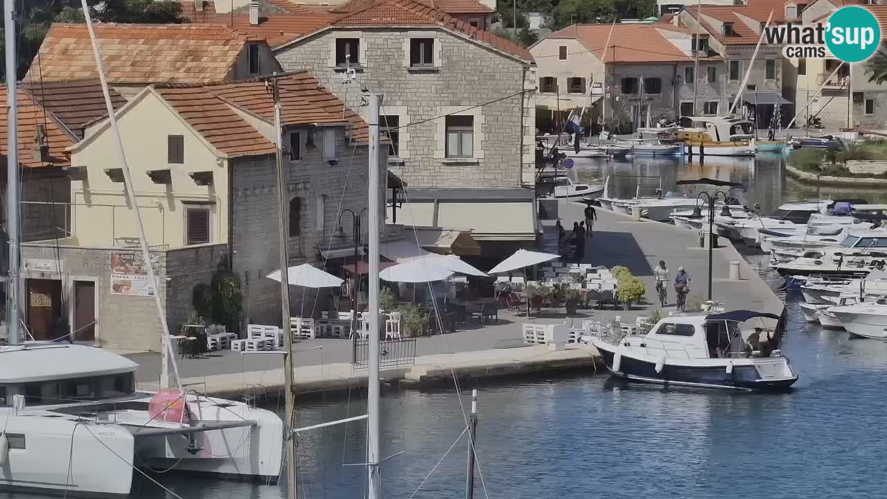 Webcam Vrboska marina | Hvar Insel | Dalmatien