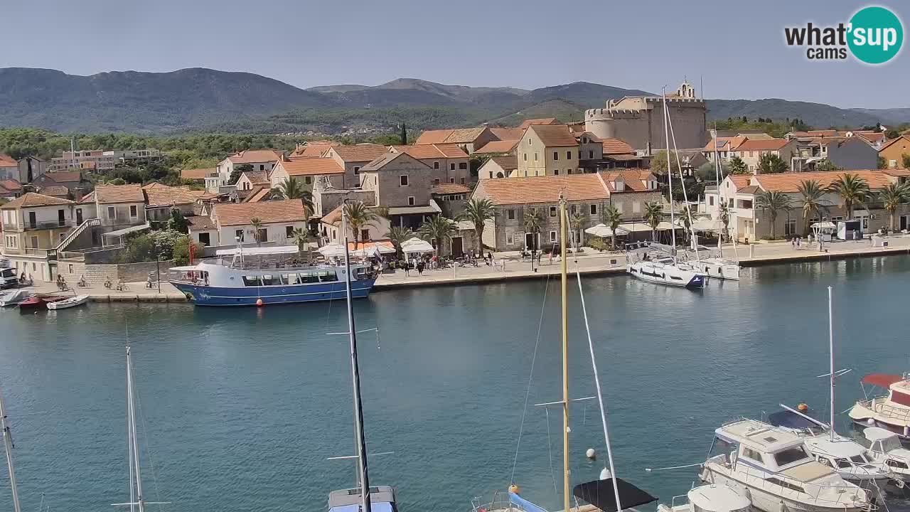 Webcam Vrboska marina | Hvar Insel | Dalmatien
