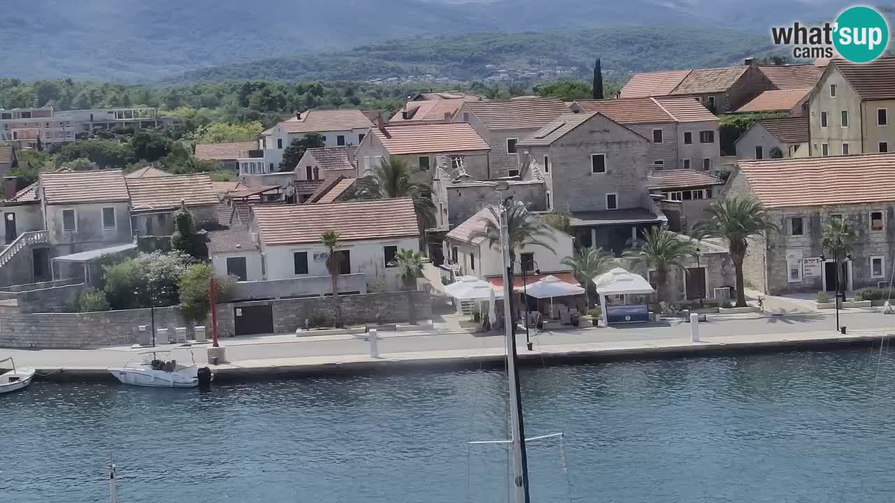 Webcam Hvar Vrboska marina | Dalmazia