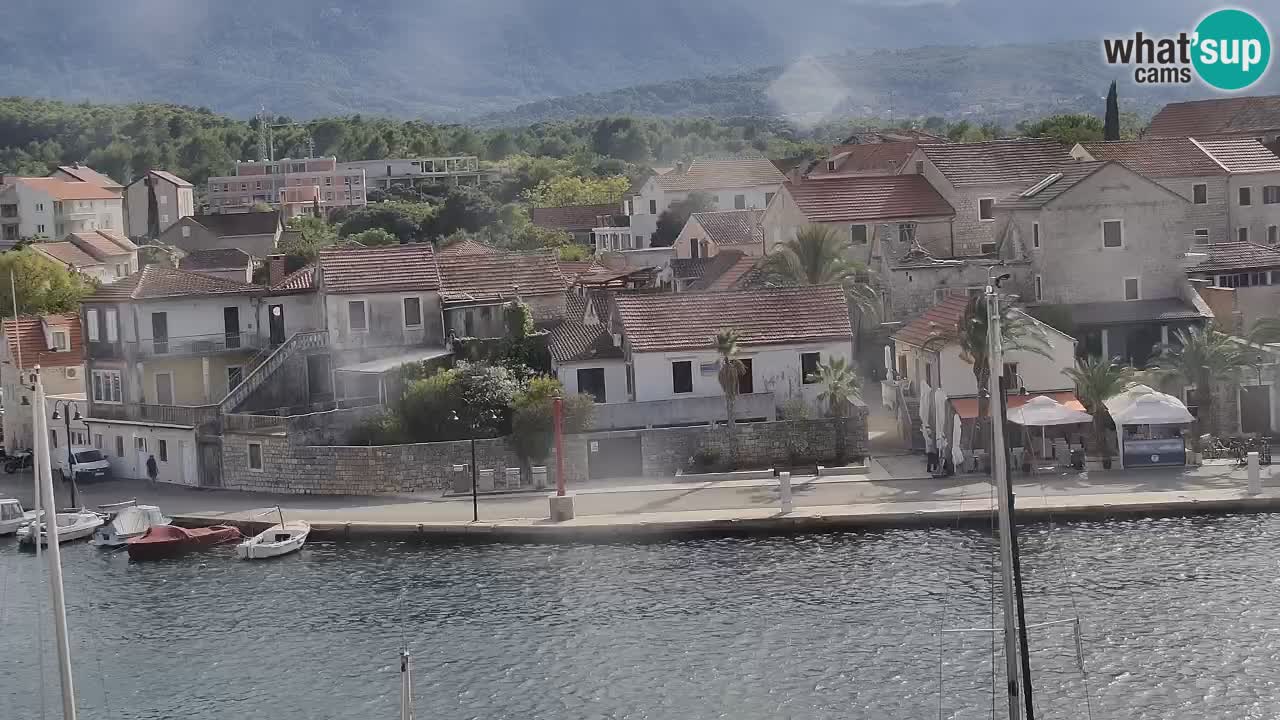 Webcam Hvar Vrboska marina | Dalmazia