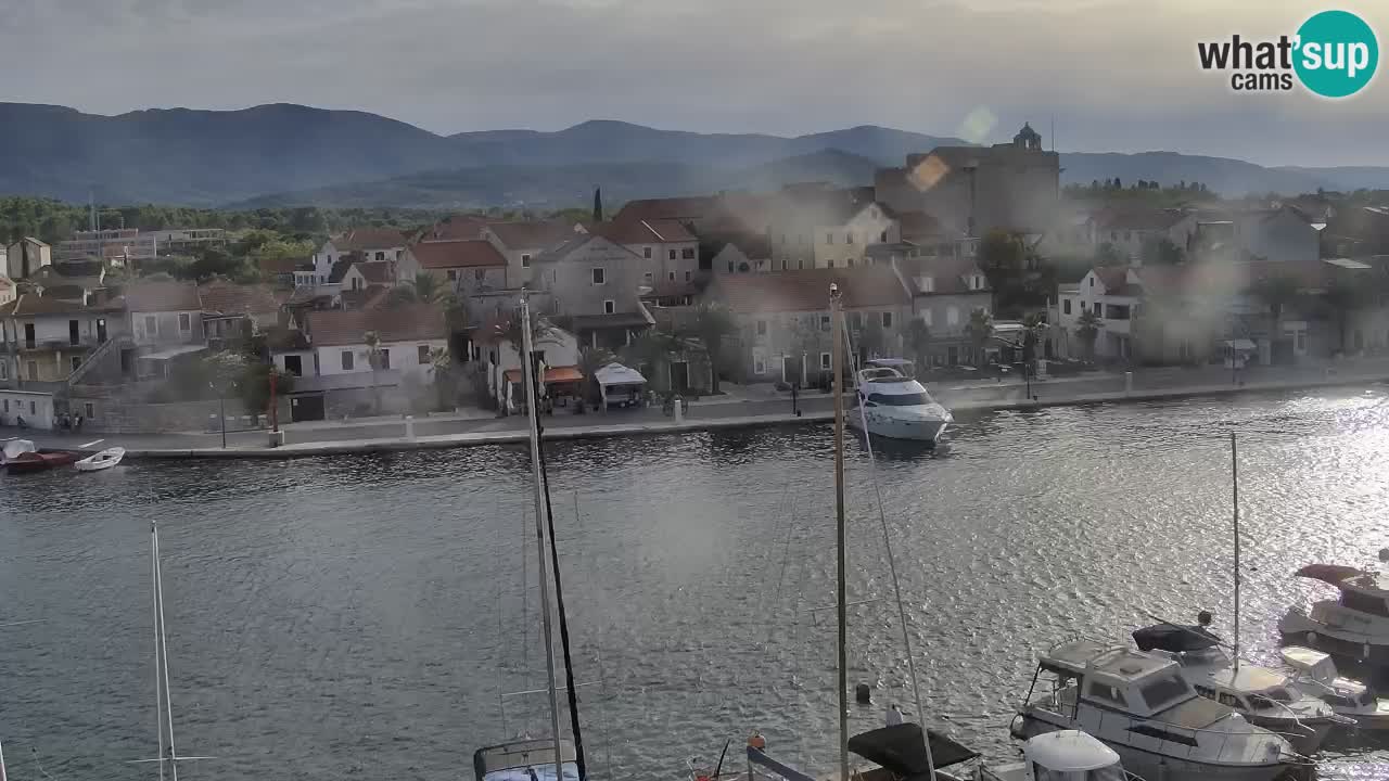 Webcam Vrboska marina | Hvar Insel | Dalmatien