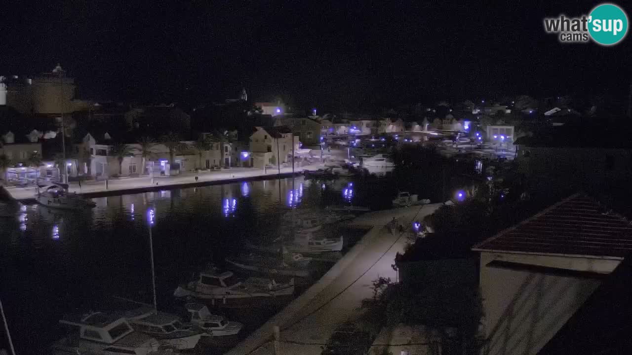 Livecam Hvar Vrboska marina | Île de Hvar | Dalmatia